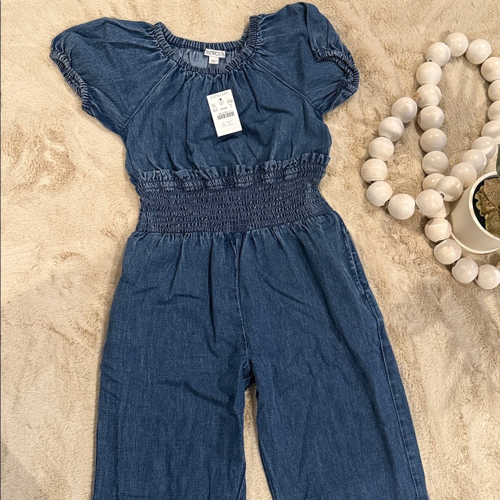 J. Crew Kids Indigo Jumpsuit - Picture 3 of 3